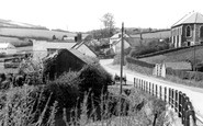 Brayford, Village from Bridge c1955