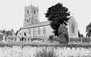 Sampford Peverell, St John the Baptist Church c1960