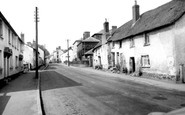 Sampford Peverell, Lower Town c1960