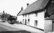 Milborne St Andrew, the Square and Post Office c1960