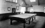 Southbourne, Foxholes the Billiard Room c1955