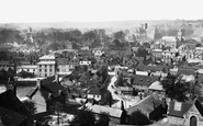 Winchester, from St Giles Hill 1886