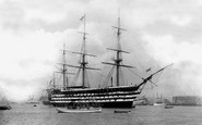 Portsmouth, HMS Duke of Wellington 1890