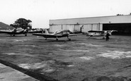 Hamble, the Flying School c1955