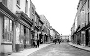 Bromyard, High Street c1955