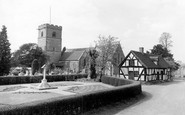 Colwall, the Church and Memorial c1955