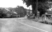 Hope-Under-Dinmore, the Fork Road c1955