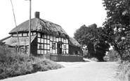 Leintwardine, Thatched Cottage c1955