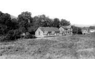 Longtown, the School and Castle c1960