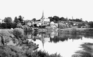 Ross-On-Wye, Evening Reflections c1950