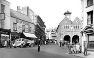 Ross-On-Wye, Market Square c1955