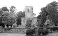 Ayot St Lawrence, the Old Church c1955