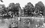 Belvedere, Fountain and Childrens Pond c1950