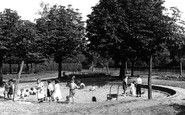 Belvedere, the Childrens Sand Playground c1955