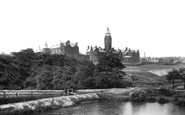 Bolton, Infirmary from Park 1895