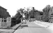 North Walsham, Grammar School Road c1955