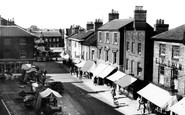 North Walsham, Market Place c1955