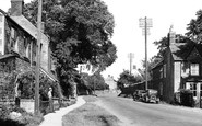 Lower Heyford, Station Road c1955