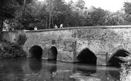 Lower Heyford, the Long Bridge c1955