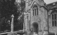 Crowcombe, Church and Old Cross 1929