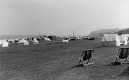 Blue Anchor, the Camping Site 1940