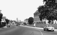 Taunton, Corporation Street and County Hall c1960