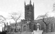 Wolverhampton, St Peter's Church c1955