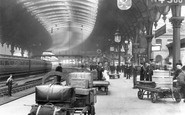 York, the Railway Station 1909