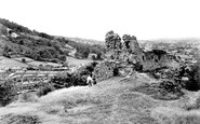 Caergwrle, the Castle c1955