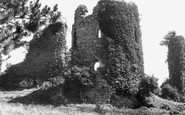 Narberth, the Castle c1955