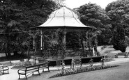 Tredegar, the Park Bandstand c1960