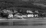 Tighnabruaich, from the Kyles c1955