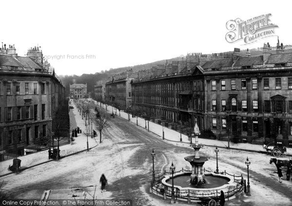 Bath, Great Pulteney Street 1887