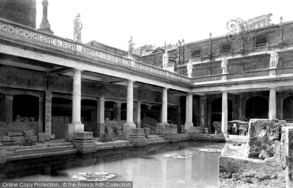 Bath, Roman Baths 1897
