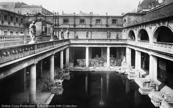 Bath, Roman Baths 1901