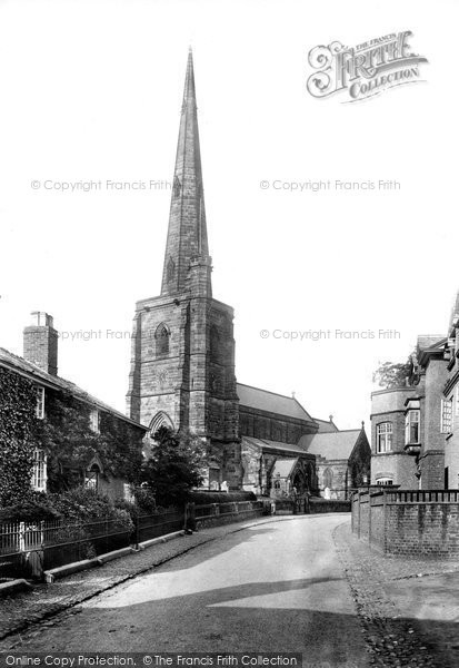 Photo of Davenham, Church south west 1898, ref. 42149