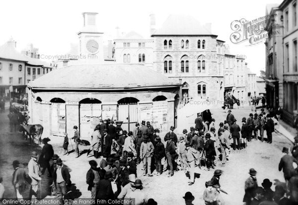 Launceston, the Square 1890