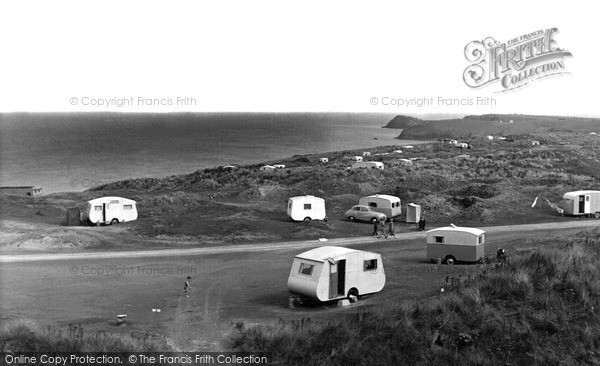 Perranporth, Perran Sands Holiday Camp c1960.  (Neg. P43068)   Copyright The Francis Frith Collection 2008. http://www.francisfrith.com
