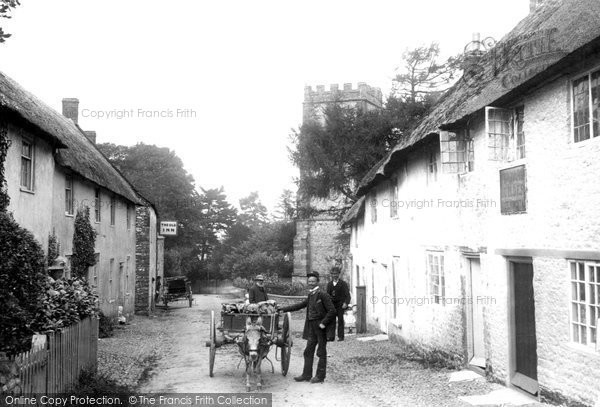Hawkchurch, the Church and Village 1892