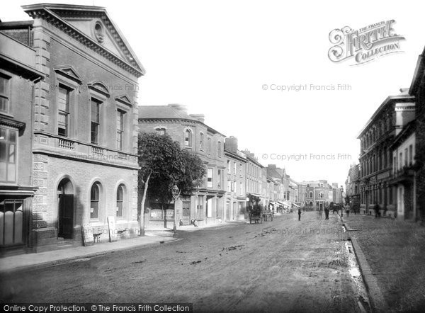 Crediton, High Street 1893