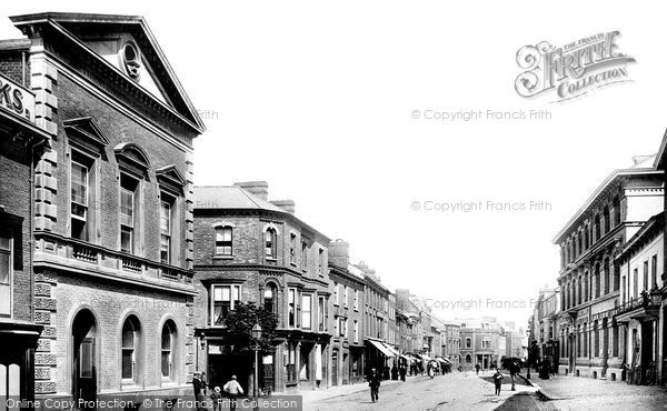 Crediton, High Street 1896