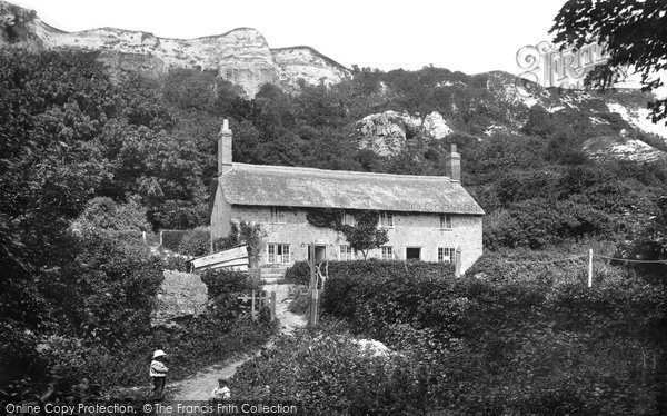 Rousdon, Landslip Cottage 1903