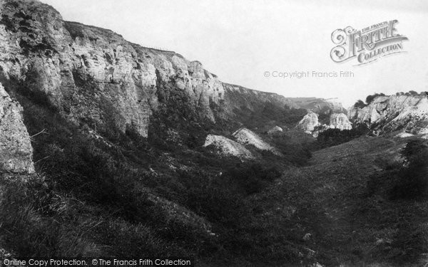 Rousdon, the Landslip 1903