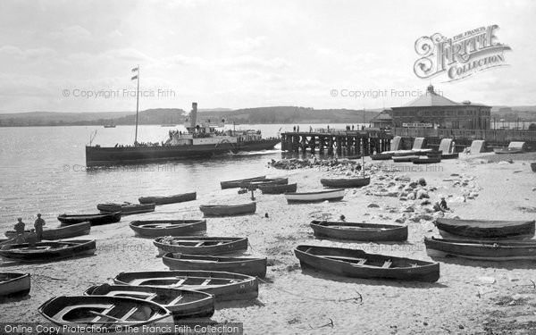 Exmouth, the Pier and the Steamer 1922