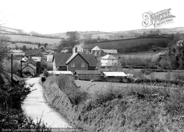 Brayford, the Village c1955