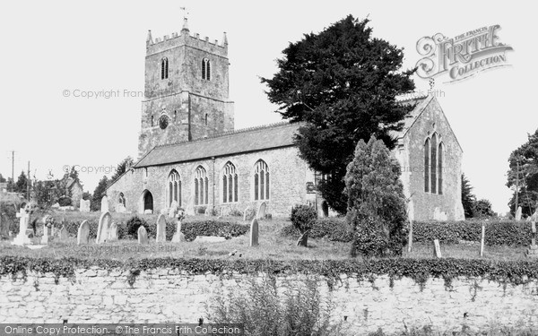 Sampford Peverell, St John the Baptist Church c1960