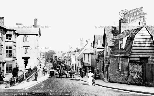 Maldon, Market Hill 1909