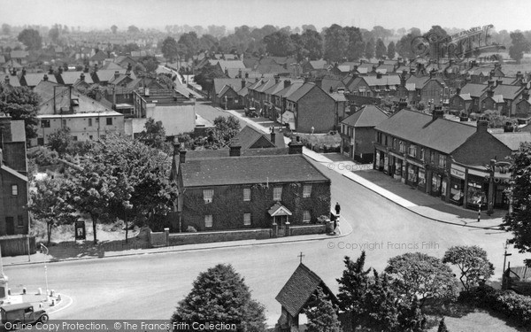 Birds  View on Photo Of Stanford Le Hope  Birds Eye View C1955   Francis Frith
