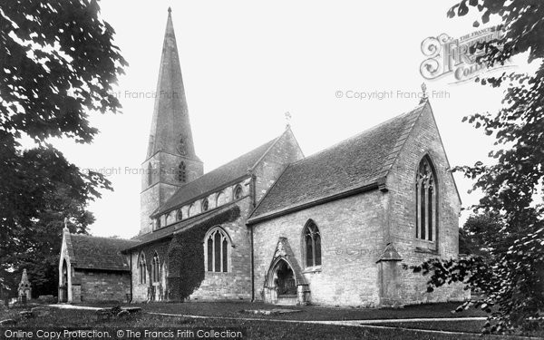 Bisley, the Church 1910