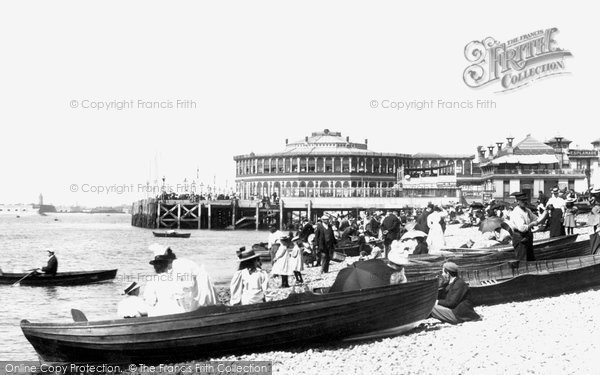 Southsea, the Beach and Pier 1898